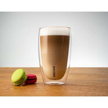 2x double-walled thermal glass 0.45l latte macchiato...