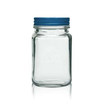 1 Dreyberg Edelweiss glass jar 0.4l screw-top jar with...