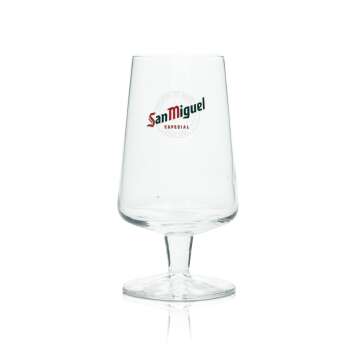 San Miguel glass 0,3l goblet Tulip Beer Cerveza Beer...