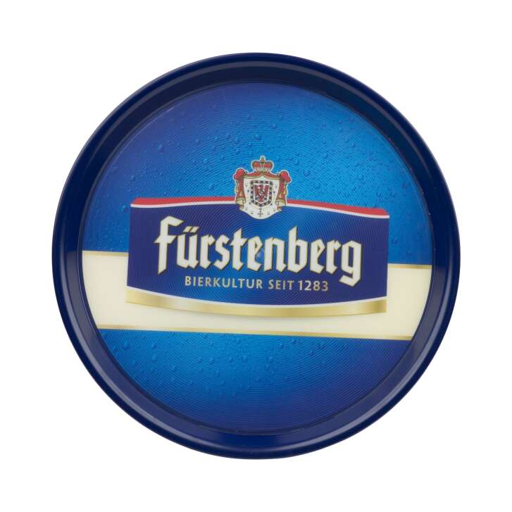 Fürstenberg beer tray 35cm waiter serving tray glasses gastro rubberized bar