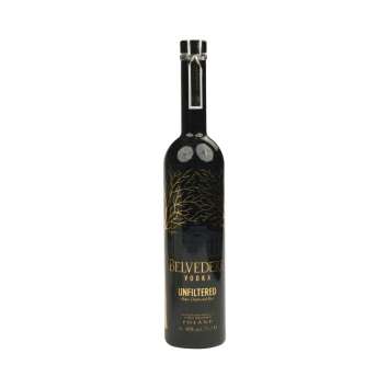 Belvedere Vodka bottle 0,7l EMPTY "Unfiltered"...