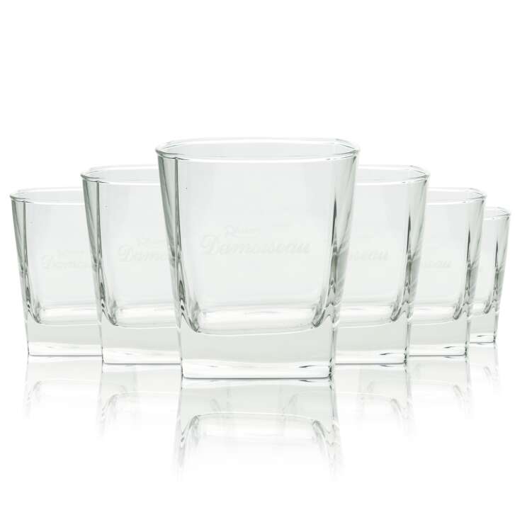 6 Damoiseau Rum Glass 0,1l Tumbler "Sterling" new
