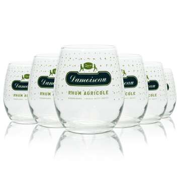 6 Damoiseau Rum Glass 0,3l Tumbler "Aura" new