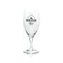 6 Holsten beer glass 0,3l goblet/tulip "Pilsener Premium" RC WITHOUT silver rim new