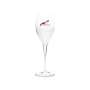 6 G.H. Mumm Champagne glass 0.15l flute "Opale" new