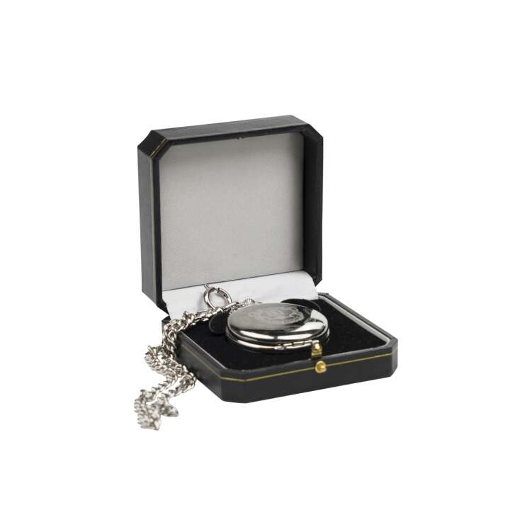Hendricks Gin Pocket Watch Silver Chain Collector Rare Gift Box Watch