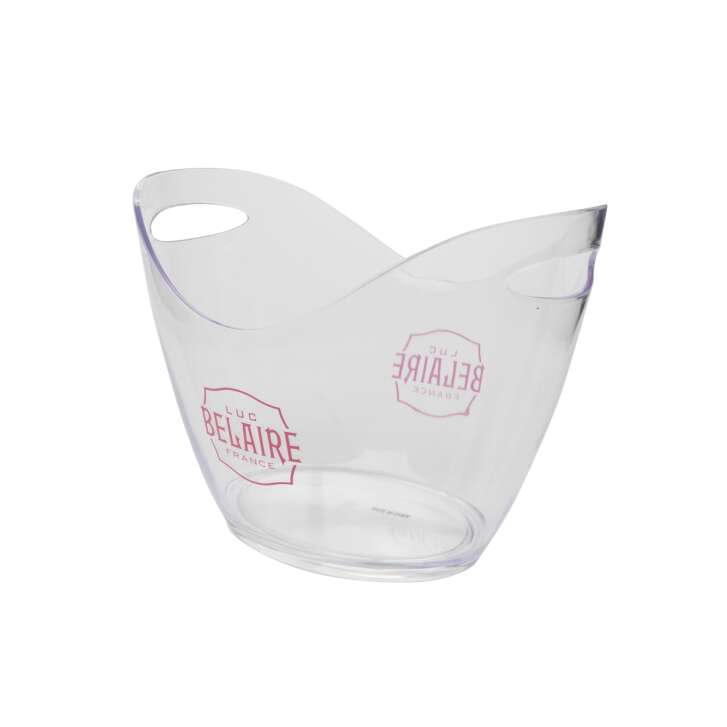 Luc Belaire champagne cooler transparent bottle ice cube holder Cooler sparkling wine