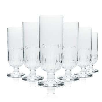 6x Campari glass 0.3l long drink glasses Seltz Bespoke...