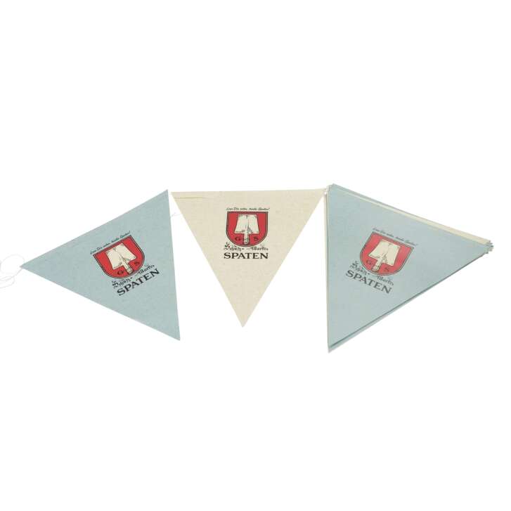 Spade Beer Pennant Chain 16 Flags Banner Garland Flags Flag Party Decoration