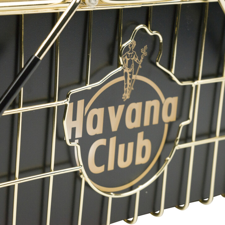 Havana Club Glorifier Cooler Bottle Cooler Shopping Basket 10l LED Luminated Ice Bucket