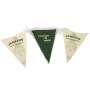 Jameson Whiskey pennant chain 20 pennants approx. 4m party decoration flag sign