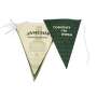 Jameson Whiskey pennant chain 20 pennants approx. 4m party decoration flag sign