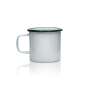 Jameson Whiskey Mug 0,25l Metal Cup Glass Handle Glasses Enamel Mug Irish