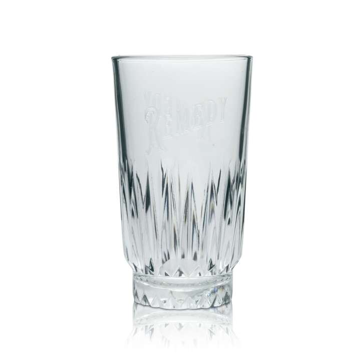 Remedy Rum Glass 0,4l Longdrink Highball Glasses Relief Cocktail Pineapple Contour