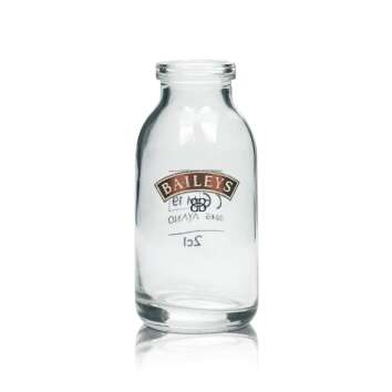Baileys Glass Mini Milk Bottle 50ml 2 + 4cl Short...