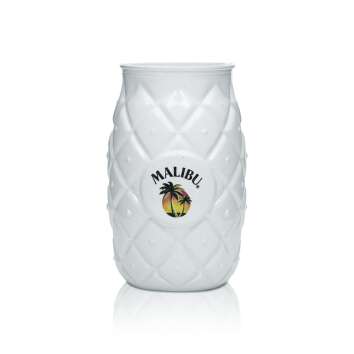 Malibu Glass 0,4l Pineapple Cocktail Glasses White Cup...