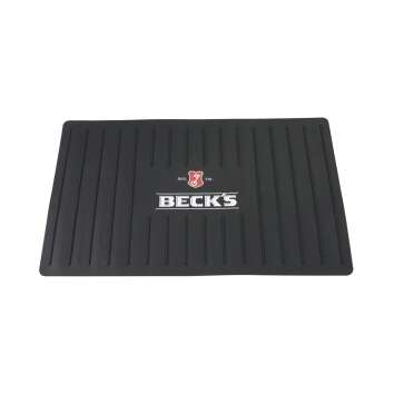 Becks beer fridge freezer mat insert drawer black anti-mold