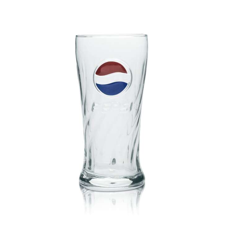 Pepsi glass 0.3l retro relief glasses design mug vintage coke soft drink