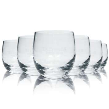 6x Talisker Whiskey Glass 0,2l Tumbler Round Pint Glasses...
