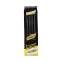 Schweppes drinking straw set of 4 + cleaning brush stainless steel straw tube