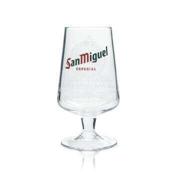 San Miguel Beer Glass 0,5l Goblet Especial International...