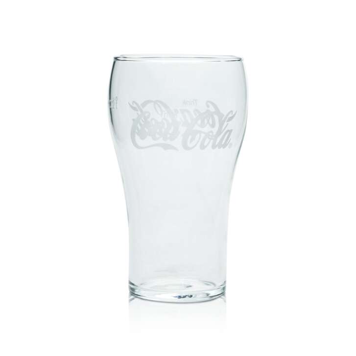 Coca Cola glass 0,2l mug "Decor" Retro Design glasses Coke Softdrinks Gastro