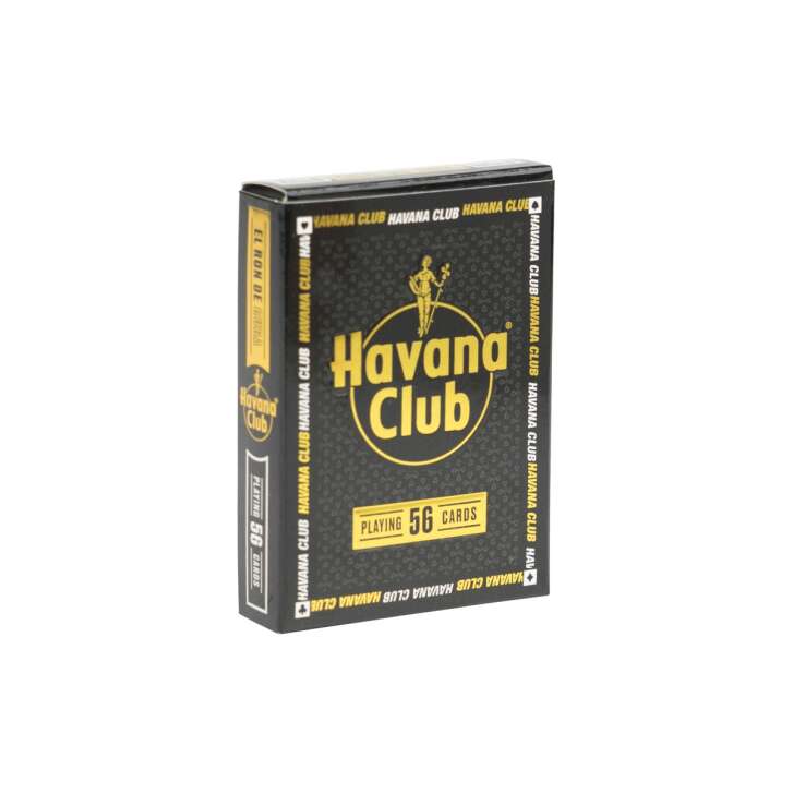 Havana Club Rum Playing Card Set Limited Edition Poker Skat Premium Design Glass