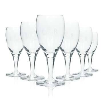 6x Extaler water glass 0,2l goblet glasses tulip mineral...