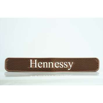 1x Hennessy Whiskey bar mat brown