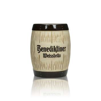 Benedictine beer cutlery basket ceramic holder barrel...