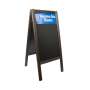 Augustiner beer customer stopper chalkboard 119x56 wooden frame sign gastro bar