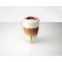2x double-walled thermal glass 0.35l latte macchiato high-quality coffee