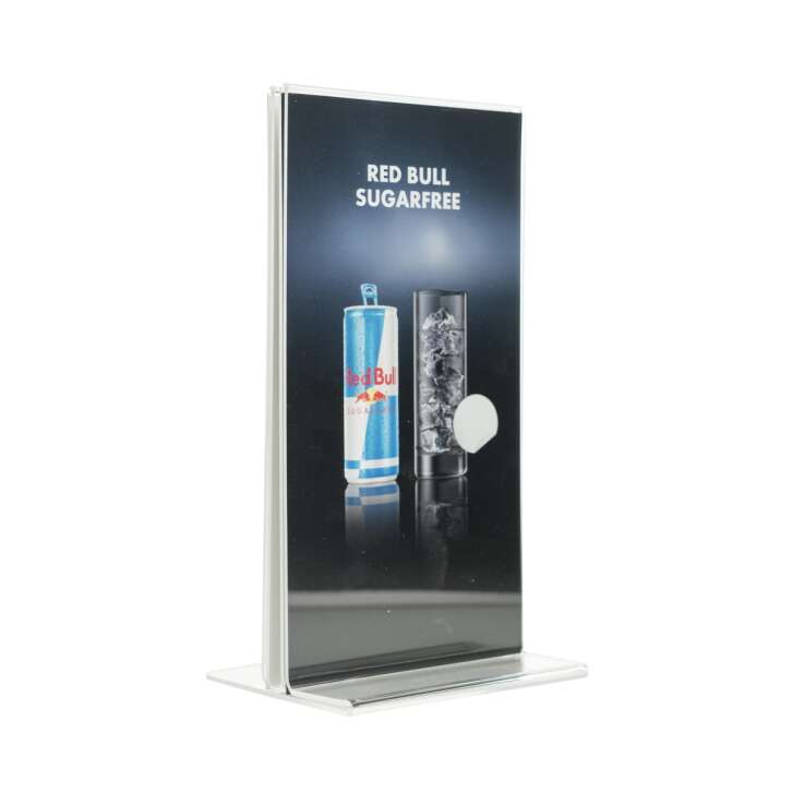Red Bull Energy table display card holder plastic menu table gastro bar