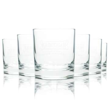 6x Kilbeggan Whiskey Glass 0,3l Tumbler On Ice Nosing...