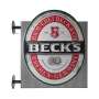 Becks beer neon sign wall sign display gastro pub bar beer economy