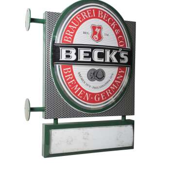 Becks beer neon sign two-piece wall sign gastro pub bar...