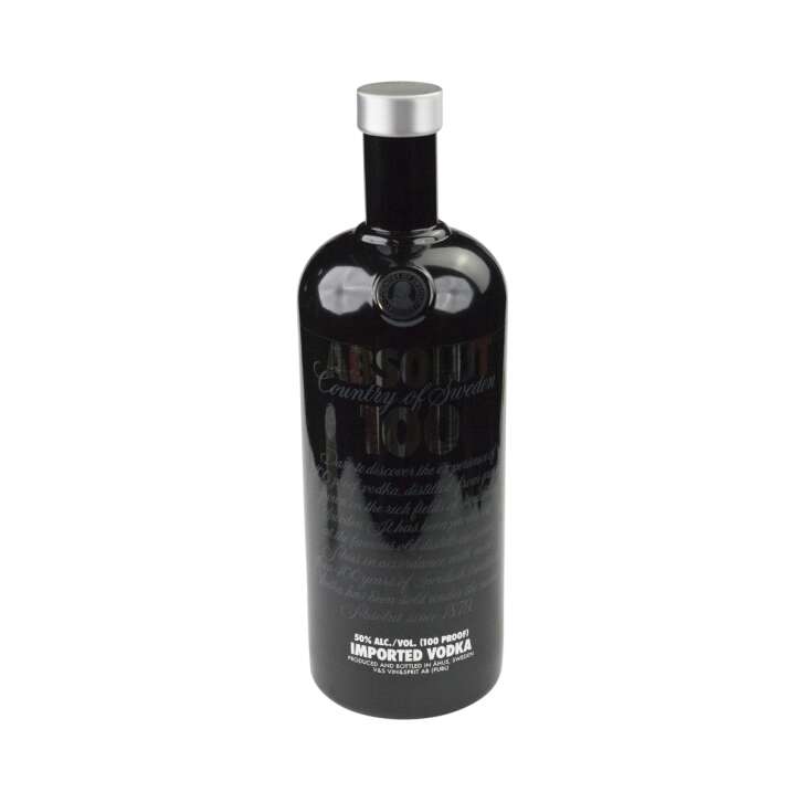 Absolut Vodka Show Bottle EMPTY XXL Dummy Magnum Black Special Edition Display