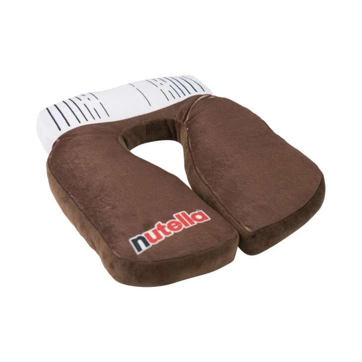 Nutella neck pillow airplane car travel sleep support roll croissant bed