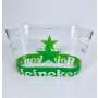 1x Heineken beer cooler small green transparent