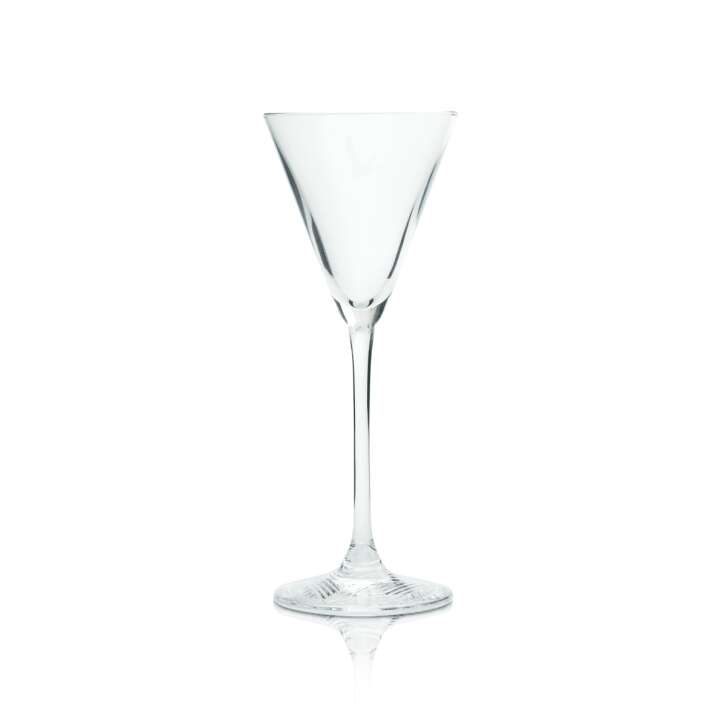 6x Grey Goose glass 0.1l stemmed goblet Martini contour glasses Grand Fizz Martini
