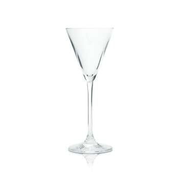 6x Grey Goose glass 0.1l stemmed goblet Martini contour...