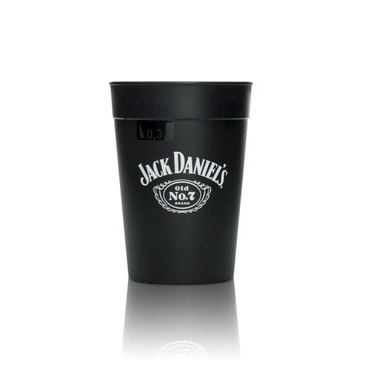 Jack Daniels plastic tumbler glass 0.3l long drink cocktail reusable glasses bar