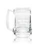 6x Captain Morgan rum glass jug CM "Sorry your beer"