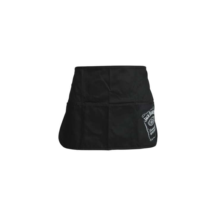Jack Daniels waiter apron, waist tie, short pocket, service, catering