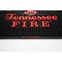 1x Jack Daniels Whiskey bar mat Fire square red