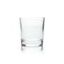 6x Bulleit Whiskey Glass 0,2l Tumbler Longdrink Bourbon Relief Contour Glasses Bar