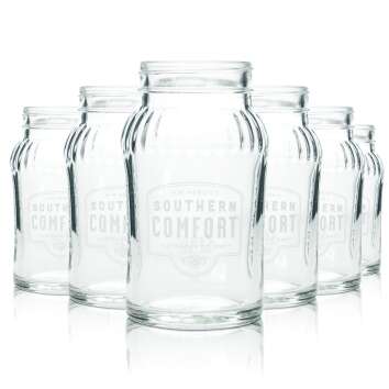 6x Southern Comfort Whiskey Glass 0,33l Longdrink...