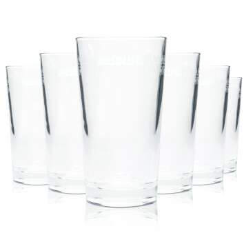 6x Absolut Vodka Glass 0,3l Tumbler Elyxir Tumbler...