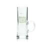 6x Hierbas Tunel liqueur glass 4cl shot short stemware jug handle glasses Mallorca