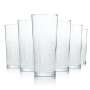 6x Oranjeboom beer glass 0.5l mug goblet pint glasses Netherlands relief contour